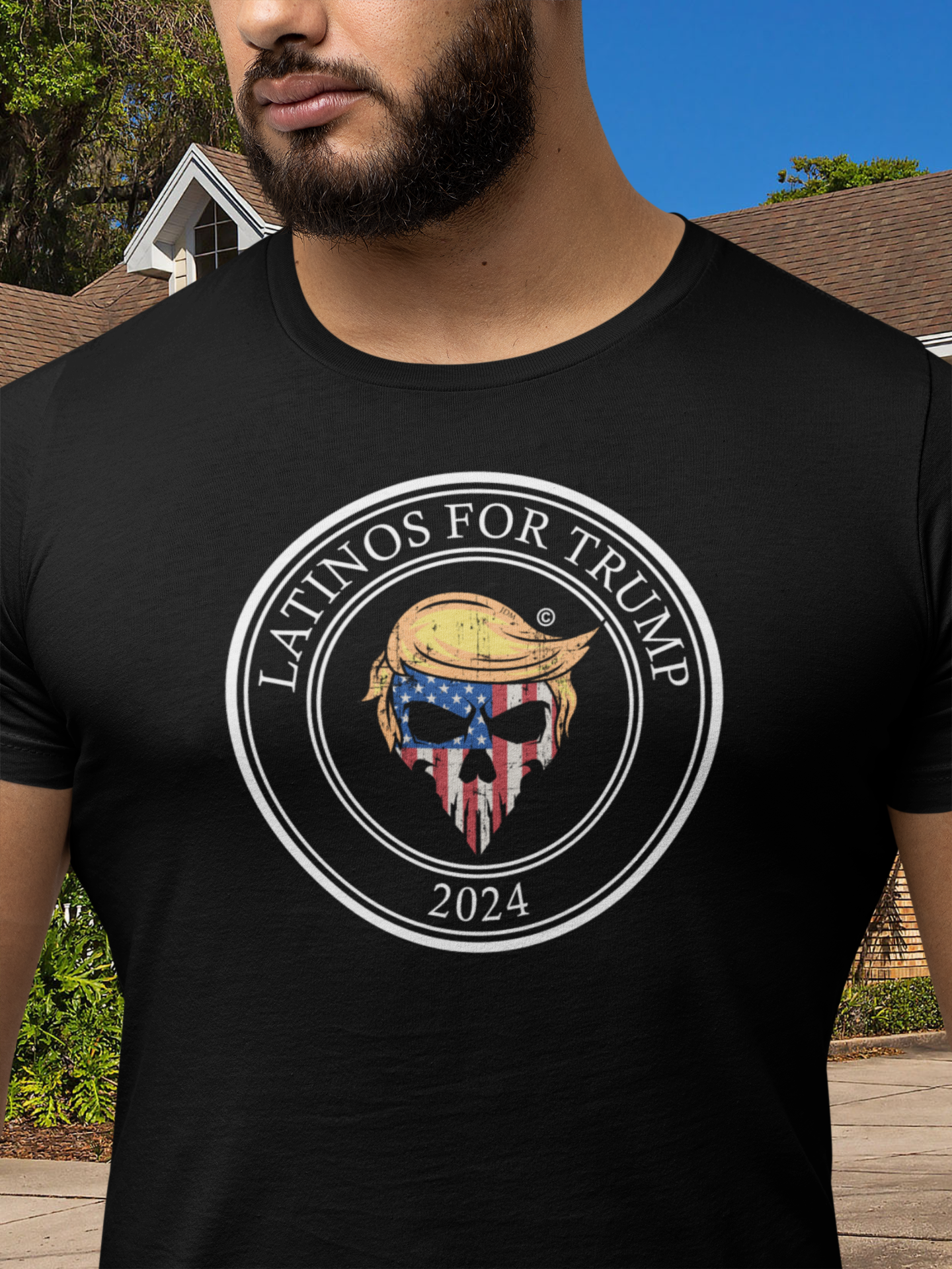 LATINOS For Trump 2024 - Unisex Jersey Short-Sleeve T-Shirt